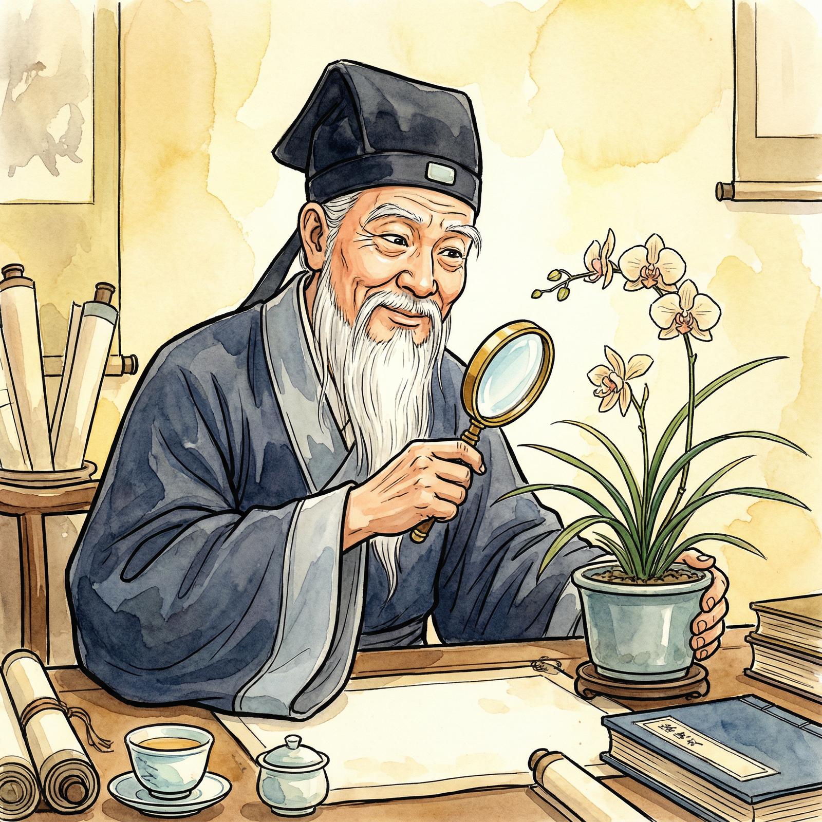 同人动漫植物专家林伯远