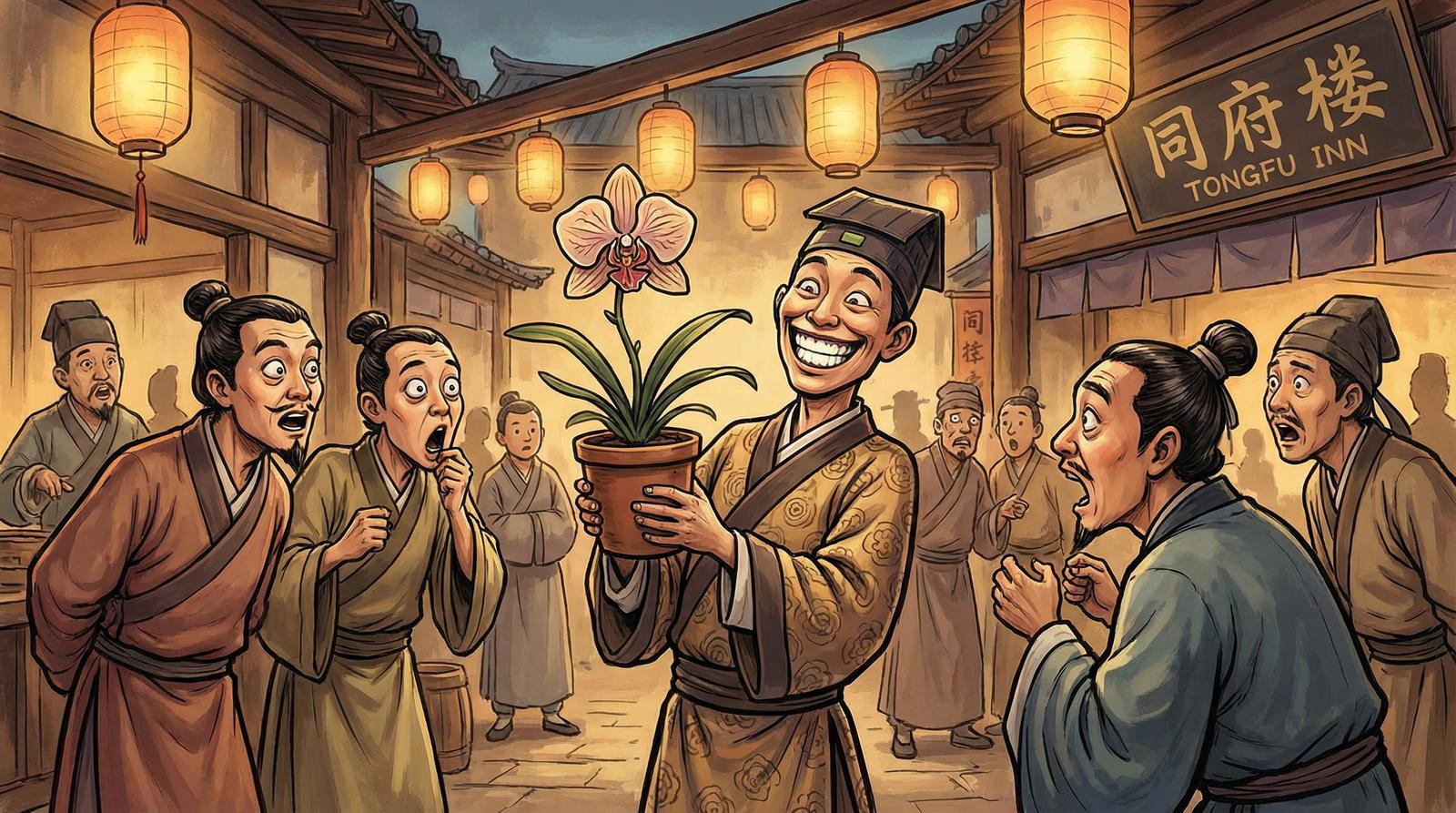 同人动漫珍稀兰花养护视频教程